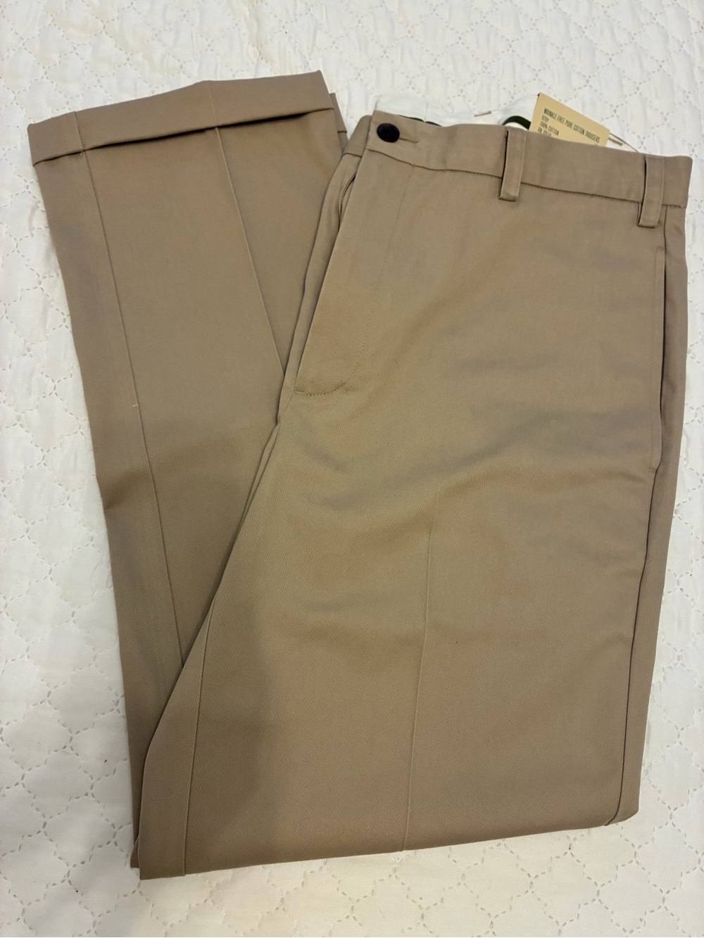 Men's Orvis Khaki Dress Pants - Classic Straight Fit. NWT